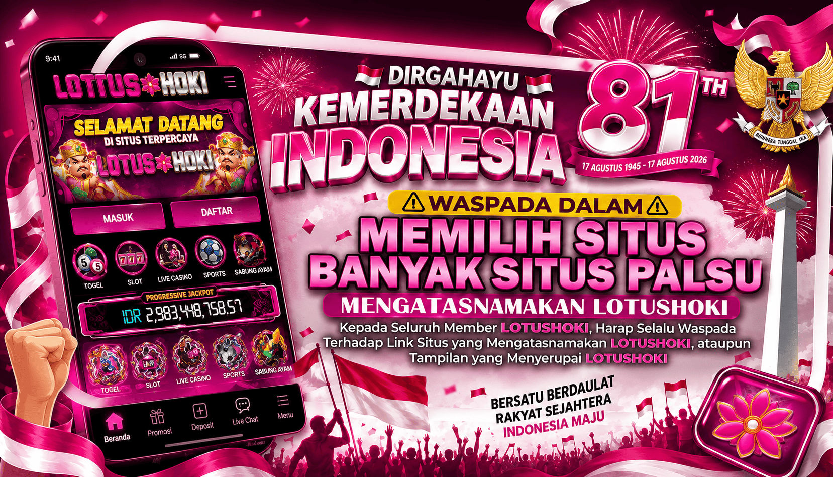 LOTUSHOKI Popup
